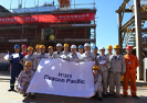 Keel Laying for GM4-D Semis Rig-Beacon Pacific