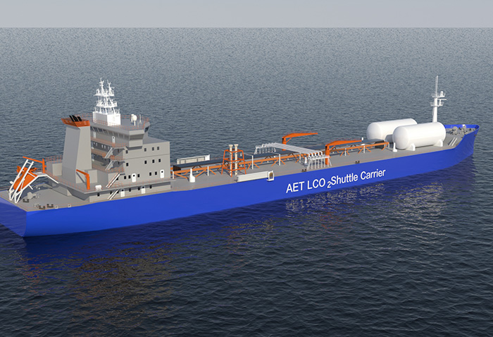 液化二氧化碳运输船: LCO2 23000